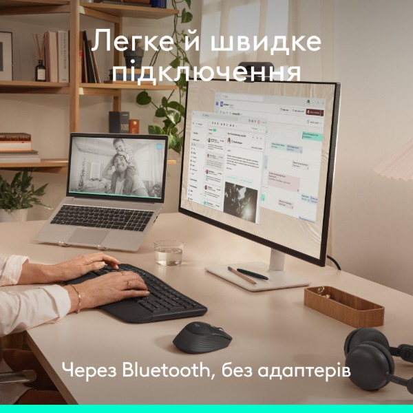 Фото - Миша бездротова Logitech Signature Comfort Plus M850L Graphite (910-007715)