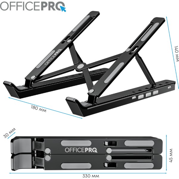 Фото - Підставка під ноутбук OfficePro LS320HUB