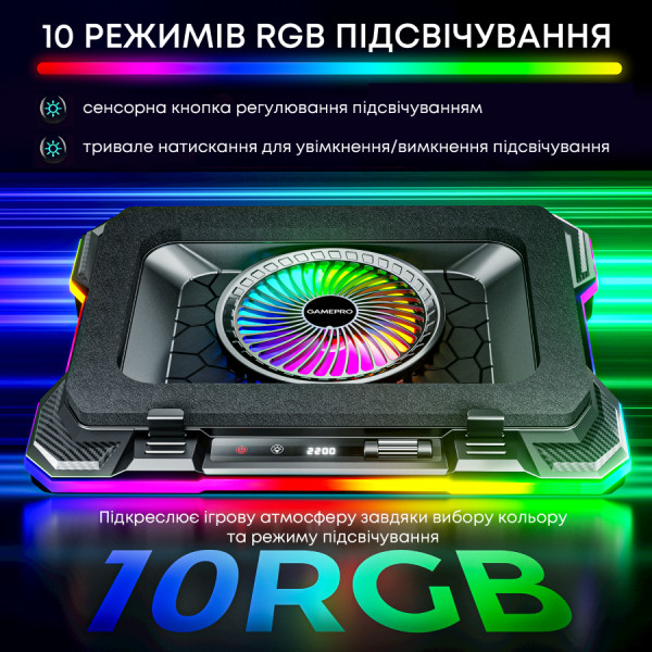 Фото - Подставка под ноутбук охлаждающая GamePro CP950