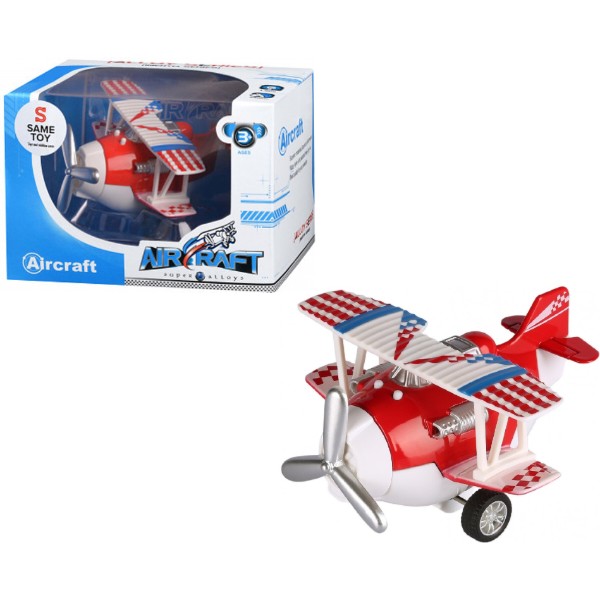 Фото - Пассажирский воздушный транспорт Same Toy Aircraft Красный со светом и музыкой (SY8012Ut-3)