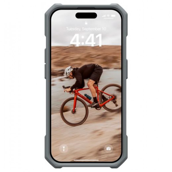 Фото - Чохол для смартфону UAG for Apple iPhone 15 Pro Essential Armor Magsafe Silver (114276113333)