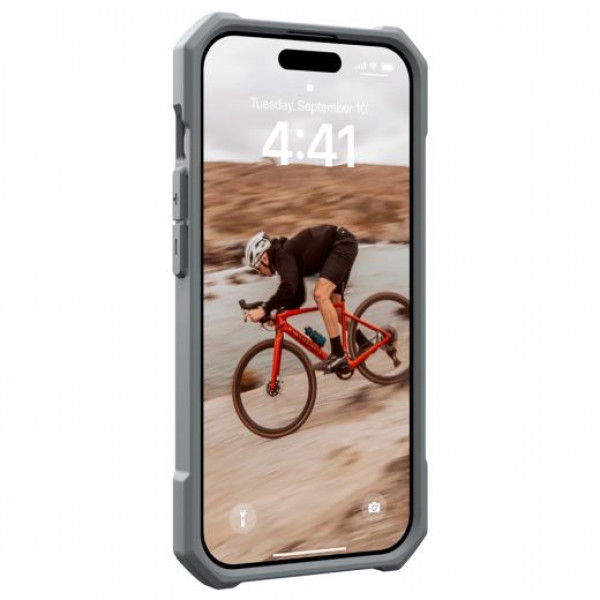 Фото - Чохол для смартфону UAG for Apple iPhone 15 Pro Essential Armor Magsafe Silver (114276113333)