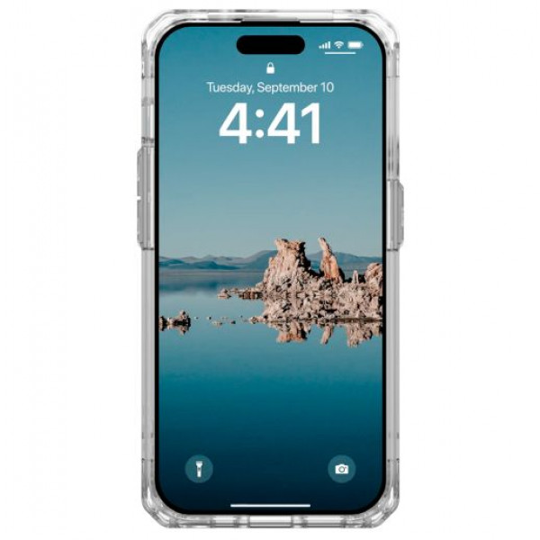 Фото - Чохол для смартфону UAG for Apple Iphone 15 Pro Plyo Magsafe Ice/Silver (114286114333)