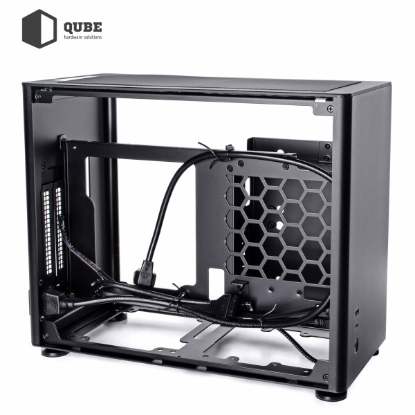 Фото - Корпус QUBE A4 Aluminum Black (QBA4I_WBNU3)