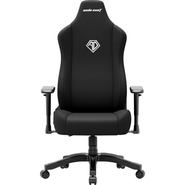 Фото - Крісло для геймерів Anda Seat Novis Size L Black Fabric (AD23-L-01-B-F)