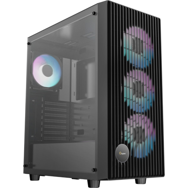 Фото - Корпус OCYPUS ATX W/O PSU GAMMA C70 BK ARGB (GAMMA-C70-BKG400XX-GL) Фото - Корпус OCYPUS ATX W/O PSU GAMMA C70 BK ARGB (GAMMA-C70-BKG400XX-GL)