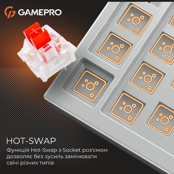 Фото - Клавиатура проводная игровая GamePro Genesis Warden (MK160BL)