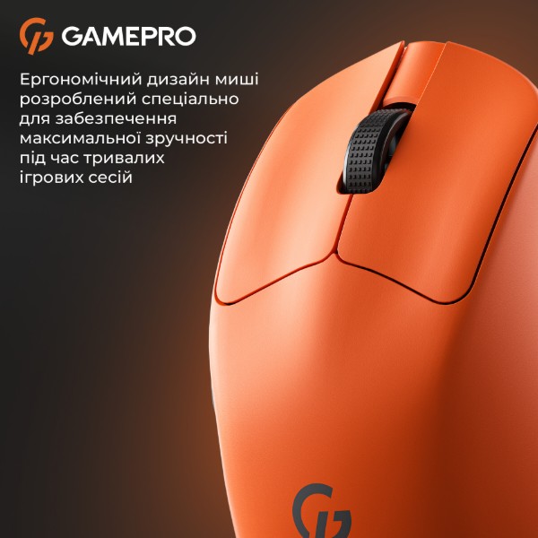 Фото - Мышь беспроводная игровая GamePro Genesis Avenger Wireless Orange (GM096O)