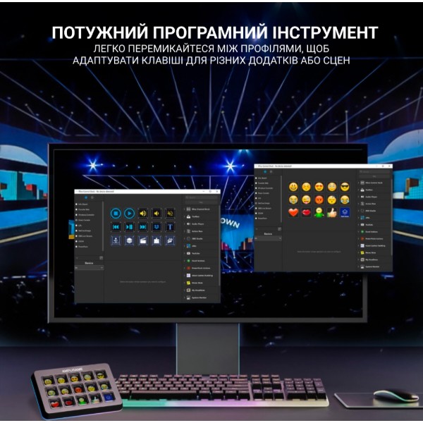 Фото - Пульт управления трансляцией Fifine Stream Deck D6