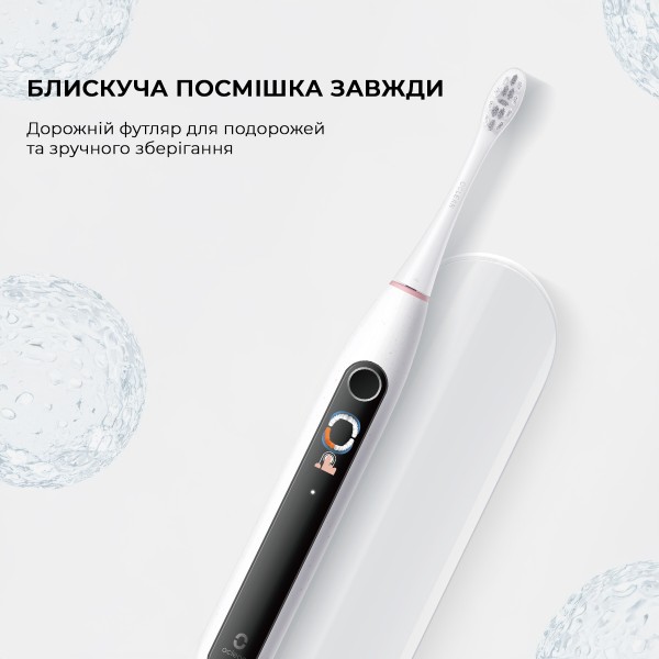Фото - Зубна щітка електрична Oclean X Lite Set Grey (6970810556414)