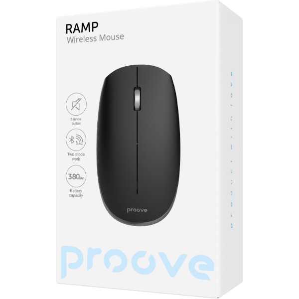 Фото - Мышь беспроводная Proove Ramp Black (WNRM00022001)