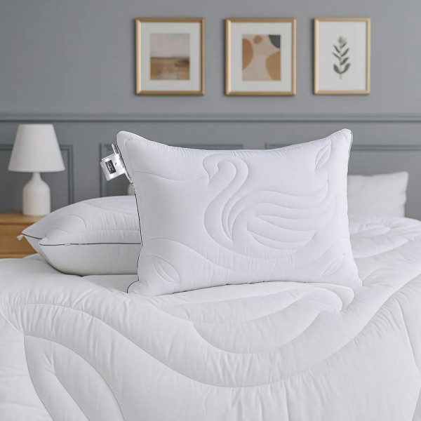 Фото - Подушка стандартная MirSon №508 Marzello Collection EcoSoft средняя 50x70 см (2200012228692)