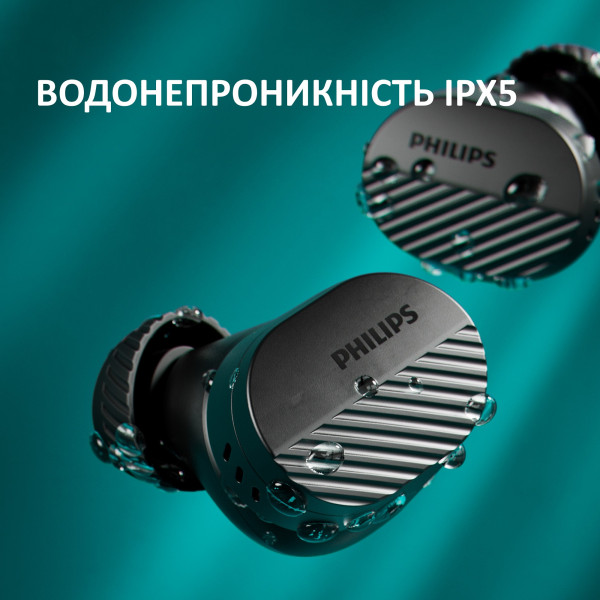 Фото - Навушники вкладиші бездротові TWS Philips TAT5000BK/00
