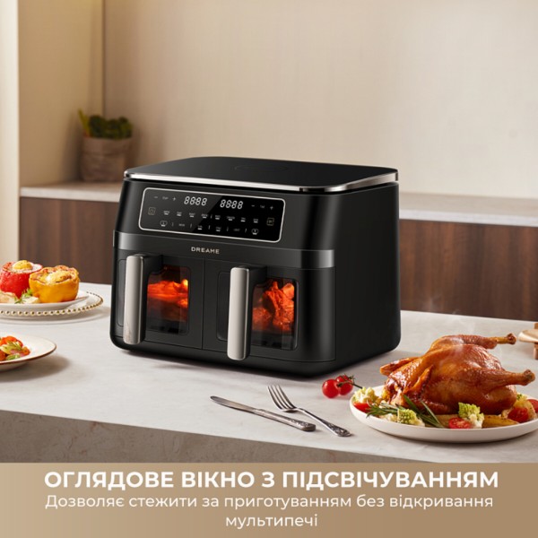 Фото - Мультипечь Dreame DZ30 Black (DZ30-BK)