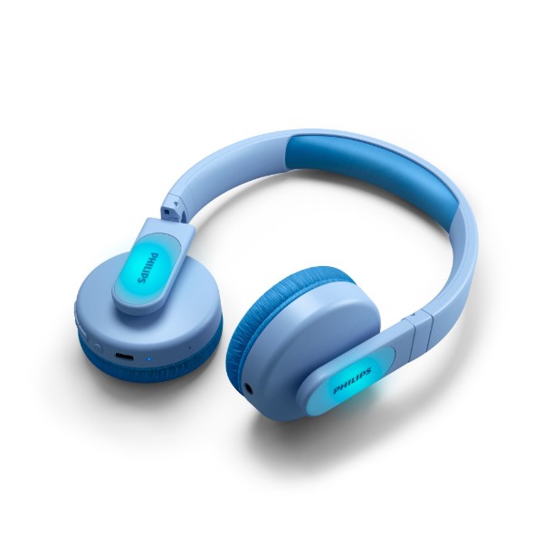 Фото - Навушники накладні бездротові Philips Kids TAK4206 On-ear Wireless Mic Blue