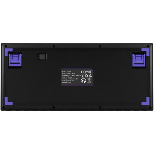 Фото - Клавиатура беспроводная игровая Proove Gaming Coupe (Ukraine Layout) Black (WKCP00022401)