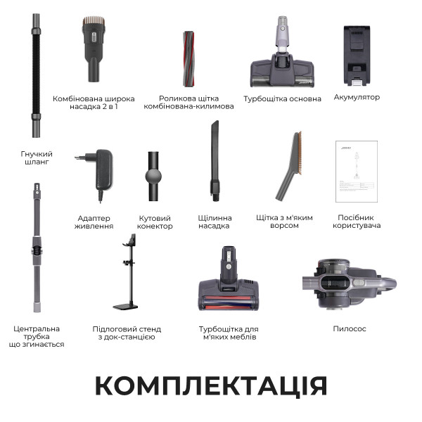Фото - Пылесос ручной для дома JIMMY H11 PRO