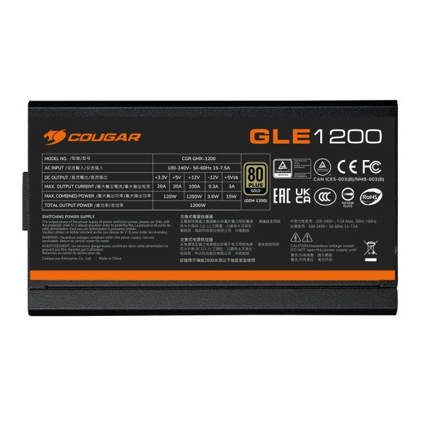 Фото - Блок живлення для ПК Cougar GLE1200