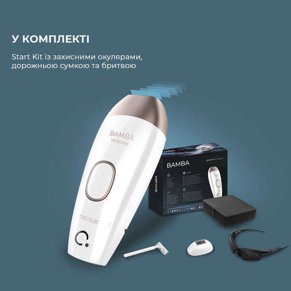 Фото - Фотоэпилятор Cecotec SkinCare IPL Quartz (CCTC-04245)