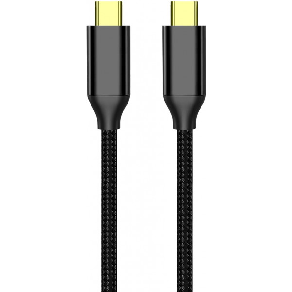 Фото - Кабель Colorway Type-C - Type-C USB3.2 (20Gbps 4K PD100W) Gen2 5А 1м черный (CW-CBPDCC062-BK)