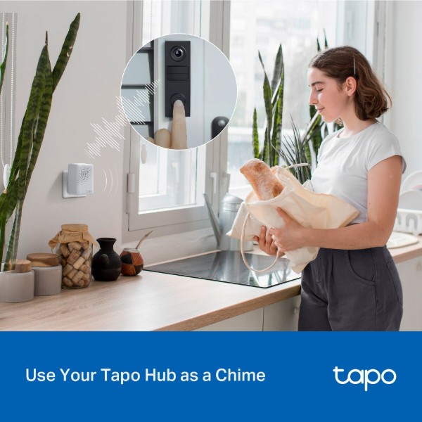 Фото - Бездротовий дверний дзвінок TP-Link Tapo D205