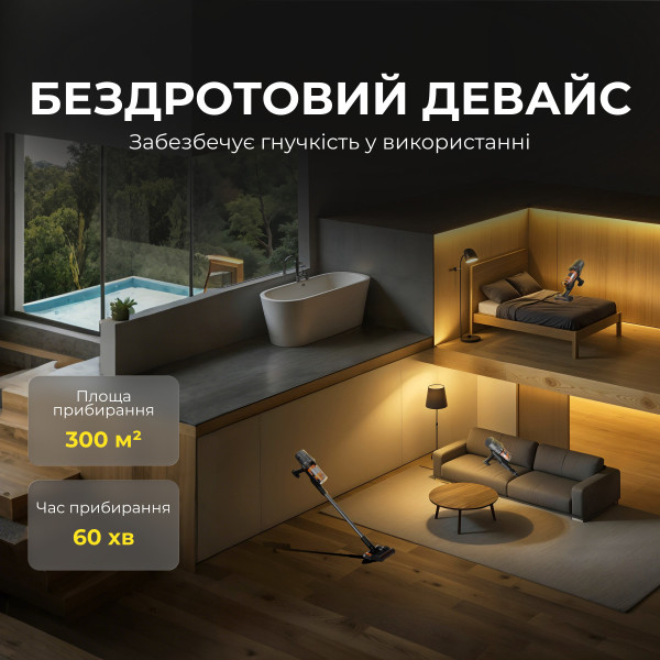 Фото - Пылесос ручной моющий Deerma T30W XT