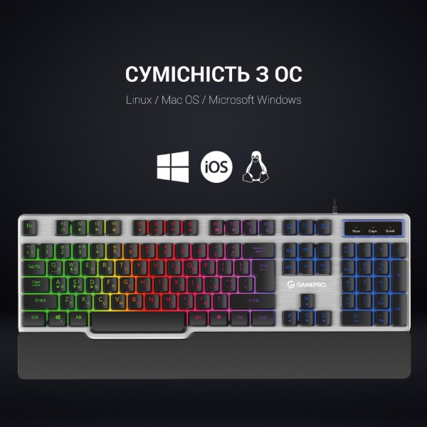 Фото - Клавиатура проводная игровая GamePro Stinger (GK599)