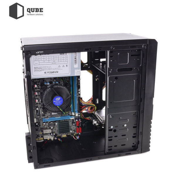 Фото - Системный блок QUBE QB i3 14100 B5 3241Win (i314100B53241Win)