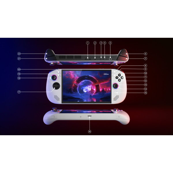 Фото - Ігрова приставка портативна Lenovo Legion Go S 16Gb/1Tb