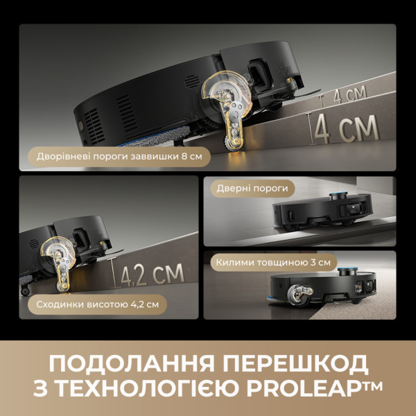 Фото - Робот-пылесос моющий Dreame Bot MatriX 10 Ultra Black (RLX95CE-bl)