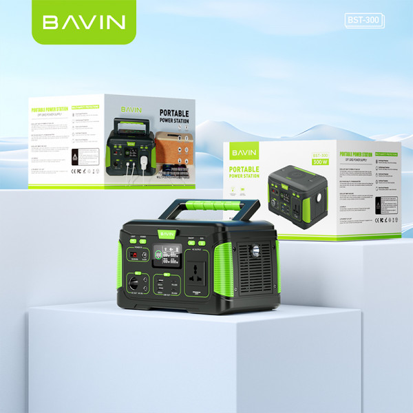 Фото - Зарядна станція універсальна Bavin BST-300 Black-Green