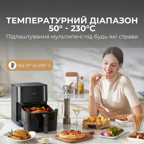 Фото - Мультипечь Mova FD10 Pro Black (VFF12A-BL)