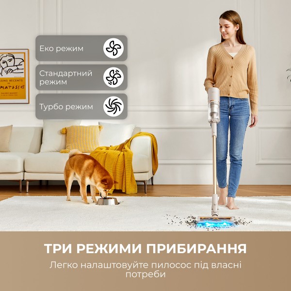 Фото - Пилосос ручний для дому Dreame Cordless Vacuum Cleaner U20 (VPV11A)