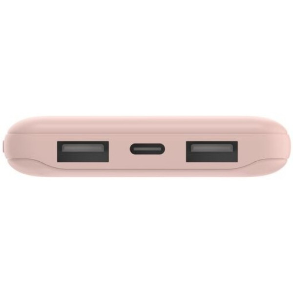 Фото - Батарея мобільна Belkin 10000mAh 15W Dual USB-A USB-C Rose Gold (BPB011BTRG)