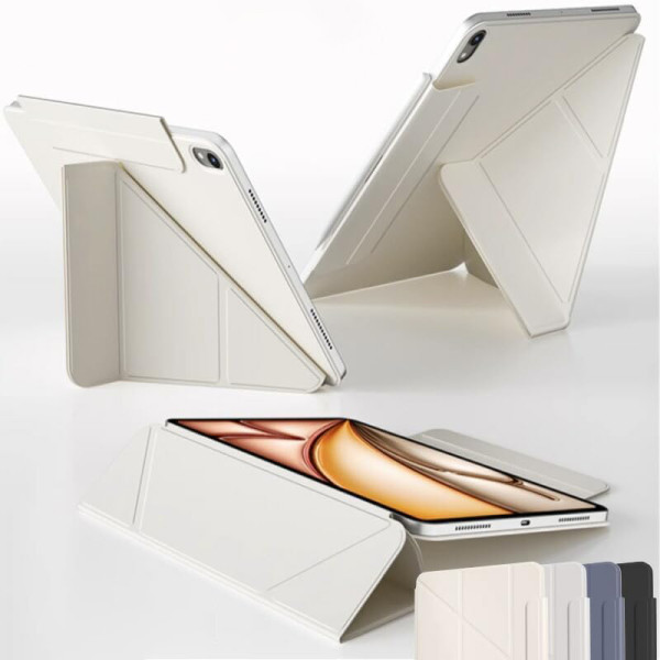 Фото - Чехол для планшета BeCover Ultra Slim Origami Magnetic с креплением Apple iPad Mini 7 2024 Beige (712948)