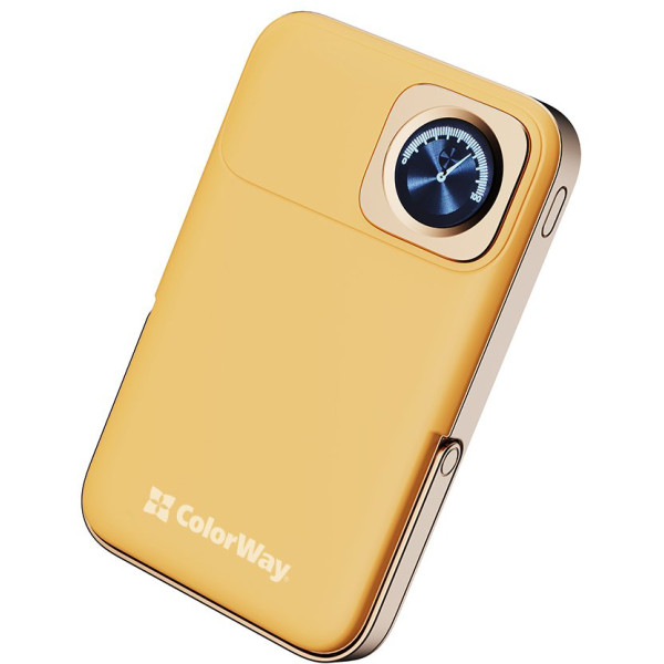 Фото - Батарея мобільна Colorway Power Bank 10 000 mAh 15W MagSafe & Watch Wireless Amber USB-C PD 22.5W (CW-PB100LPA2Y-WPDD) Фото - Батарея мобільна Colorway Power Bank 10 000 mAh 15W MagSafe & Watch Wireless Amber USB-C PD 22.5W (CW-PB100LPA2Y-WPDD)