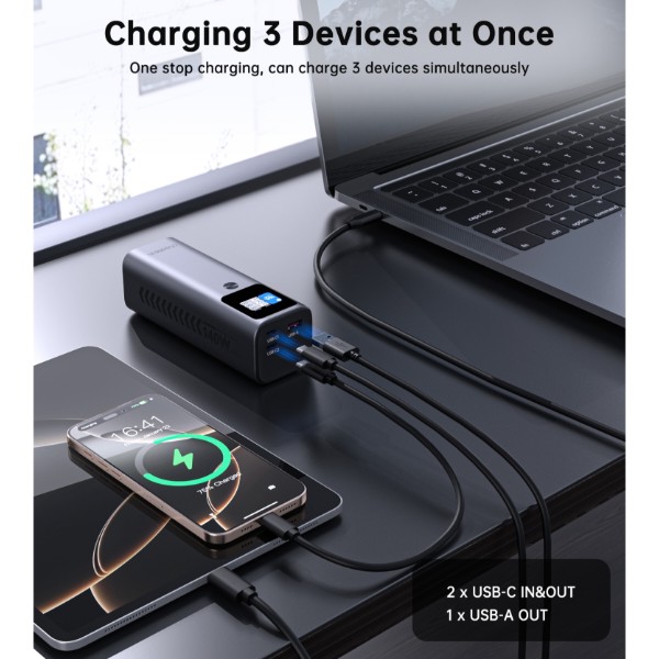 Фото - Батарея мобільна Choetech 27000mAh (B670-CCGY)