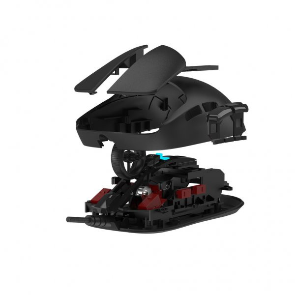 Фото - Мышь проводная игровая Bloody W72 Ultra Black
