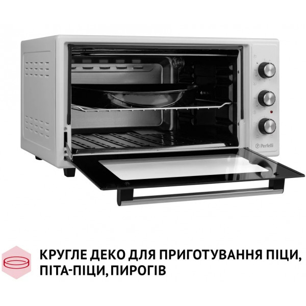 Фото - Печь электрическая Perfelli MIRAGE 48 WHITE