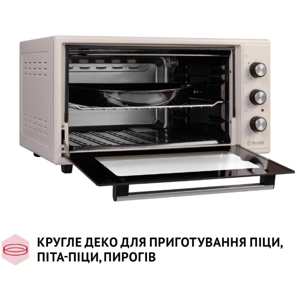 Фото - Піч електрична Perfelli MIRAGE 48 IVORY