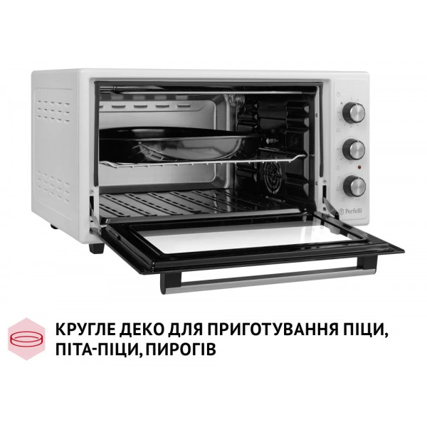 Фото - Піч електрична Perfelli SIERRA 48 WHITE