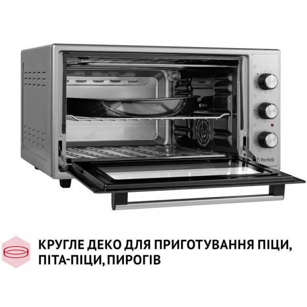Фото - Печь электрическая Perfelli SIERRA 48 GREY