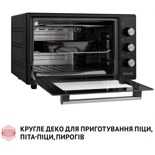 Фото - Піч електрична Perfelli MIRAGE 37 BLACK