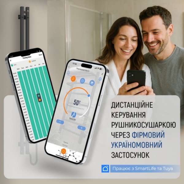 Фото - Рушникосушарка Navin Авангард 1200х480х71 мм (12-228055-4812)