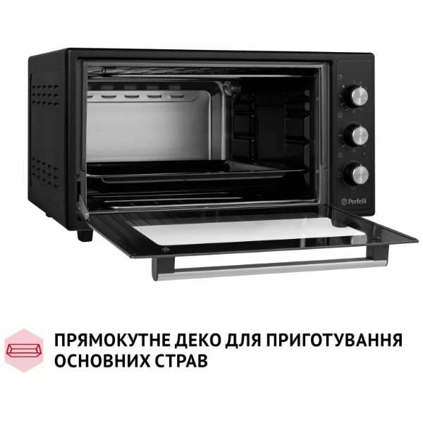 Фото - Печь электрическая Perfelli CLASSIC 48 BLACK