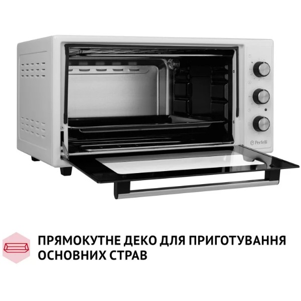 Фото - Печь электрическая Perfelli CLASSIC 48 WHITE