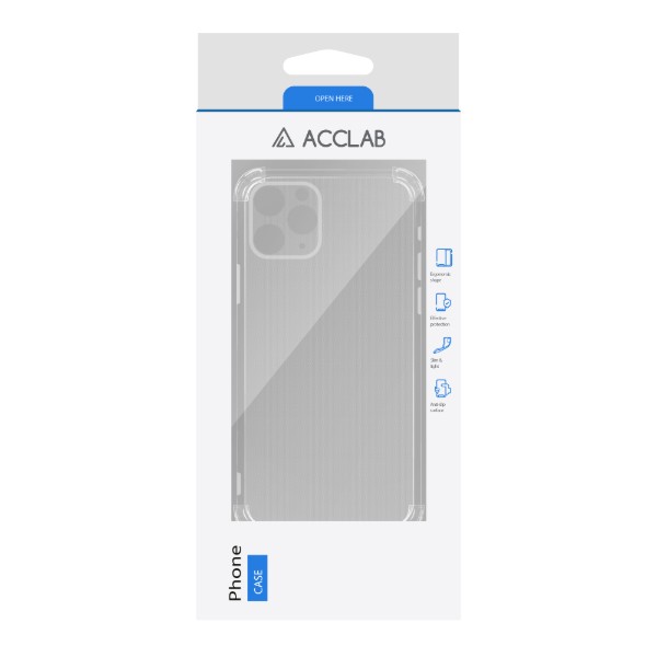 Фото - Чехол для смартфона ACCLAB TPU Shockproof for Apple iPhone 11 Pro Light (1283126610783)