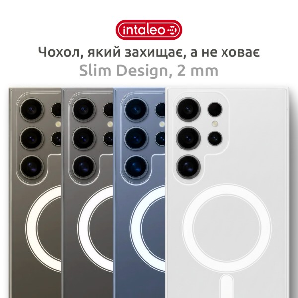 Фото - Чохол для смартфону Intaleo CLEAR for Samsung Galaxy S25 Ultra з MagSafe (1283126616167)