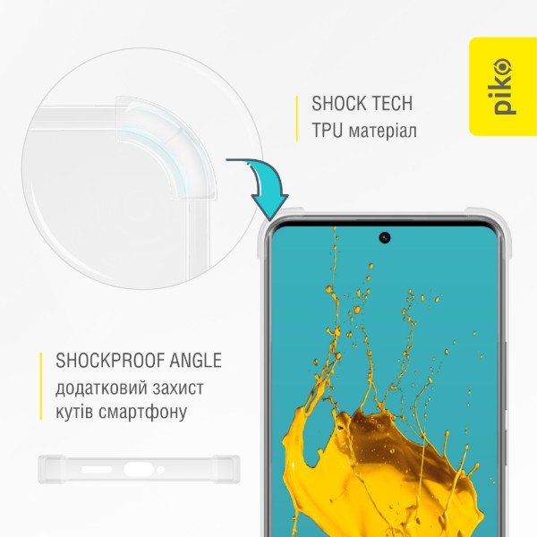 Фото - Чехол для смартфона Piko TPU Shockproof for Xiaomi Redmi Note 14 Pro Plus 5G Light (1283126616501)