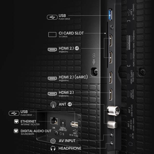 Фото - Телевізор Hisense 100E7Q PRO